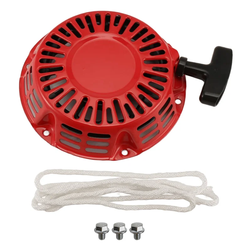 

A44F-Pull Start в сборе для Honda GX200 GX160, ручной стартер 5,5 6,5 л.с., двигатель с изогнутой собакой стержня 28400-Z4M-306ZB 27400-Z1