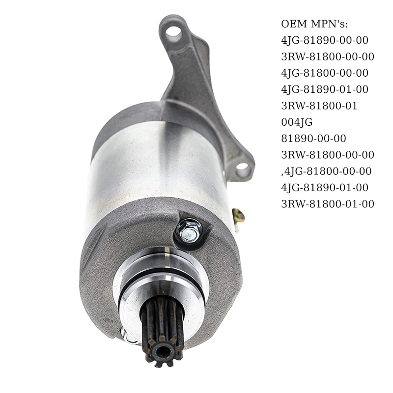 Starter Motor For Yamaha Motorcycle TW125 TW200 TRAILWAY 200 SEROW TT-R225 TT-R230 TW 125 200 Electrical Engine moto acessorios