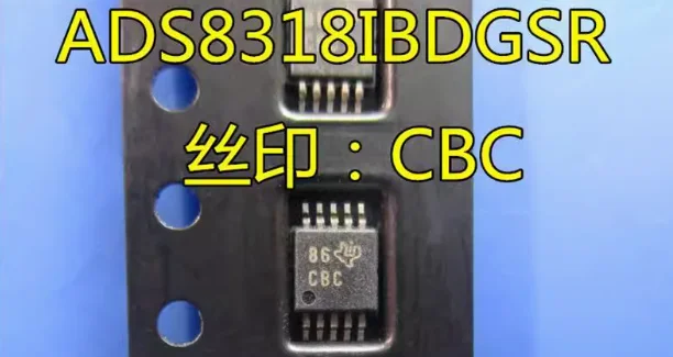 5 قطعة ADS8318IDGSR CBC MSOP-10 100% شرائح أصلية جديدة IC مكون إلكتروني مصلحة الارصاد الجوية #1