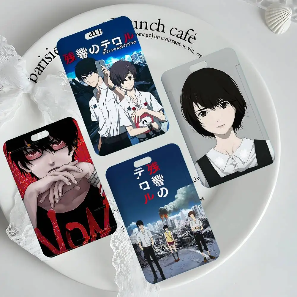 

Бесконтактный чехол для карт Anime Z-Zankyou-N-no Y-TerrorS с NFC для студенческих, проездных, удостоверений личности и разрешений на работу