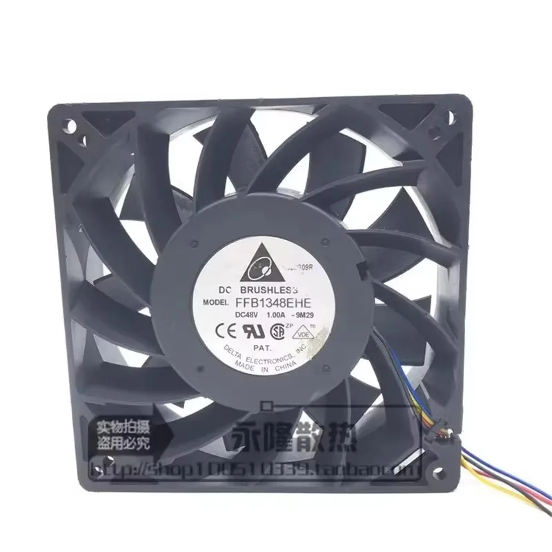 

Original FFB1348EHE 48V 1.0A 127 * 127 * 38MM 12.7CM violent high wind frequency converter cooling fan