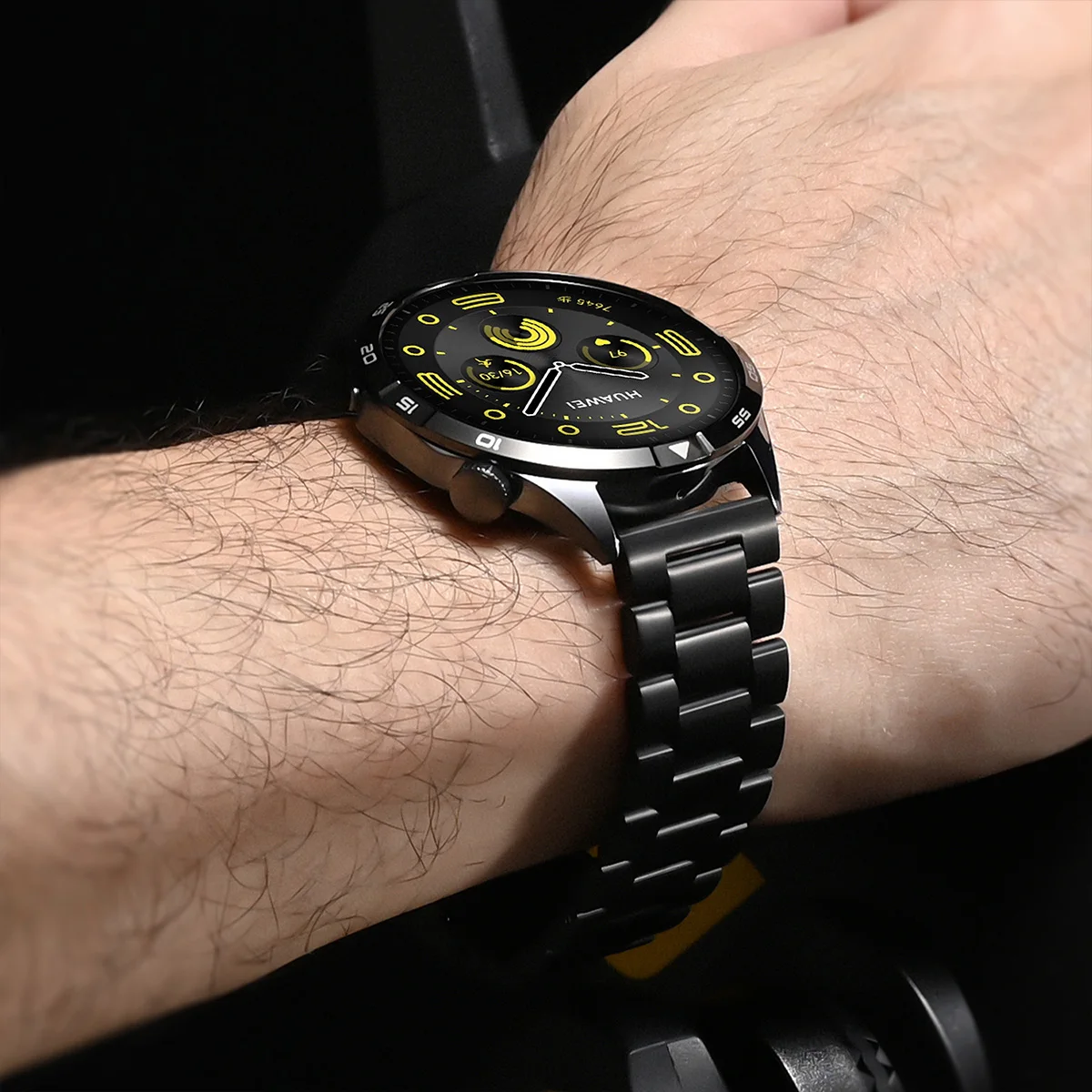 22mm Titanium Strap for Huawei Watch 5 GT5 Pro 4 GT4 GT3 3Pro 46mm Active 2 Luxury Band for Galaxy Watch 3 45mm Gear S3 Bracelet