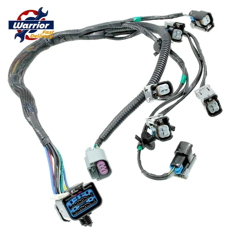 4868408AD 3.3L/3.8L  Fuel Injector Module Wiring Harness OEM 4868408AC for Or Chrysler Grand Voyager Dodge Caravan 3.3L 3.8L V6