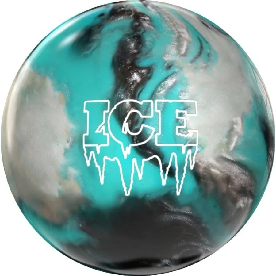 

Storm Ice Bowling Ball in Teal/Silver/Graphite for Advanced Players Seeking High-Performance Grip and Precision on Oily and Dry