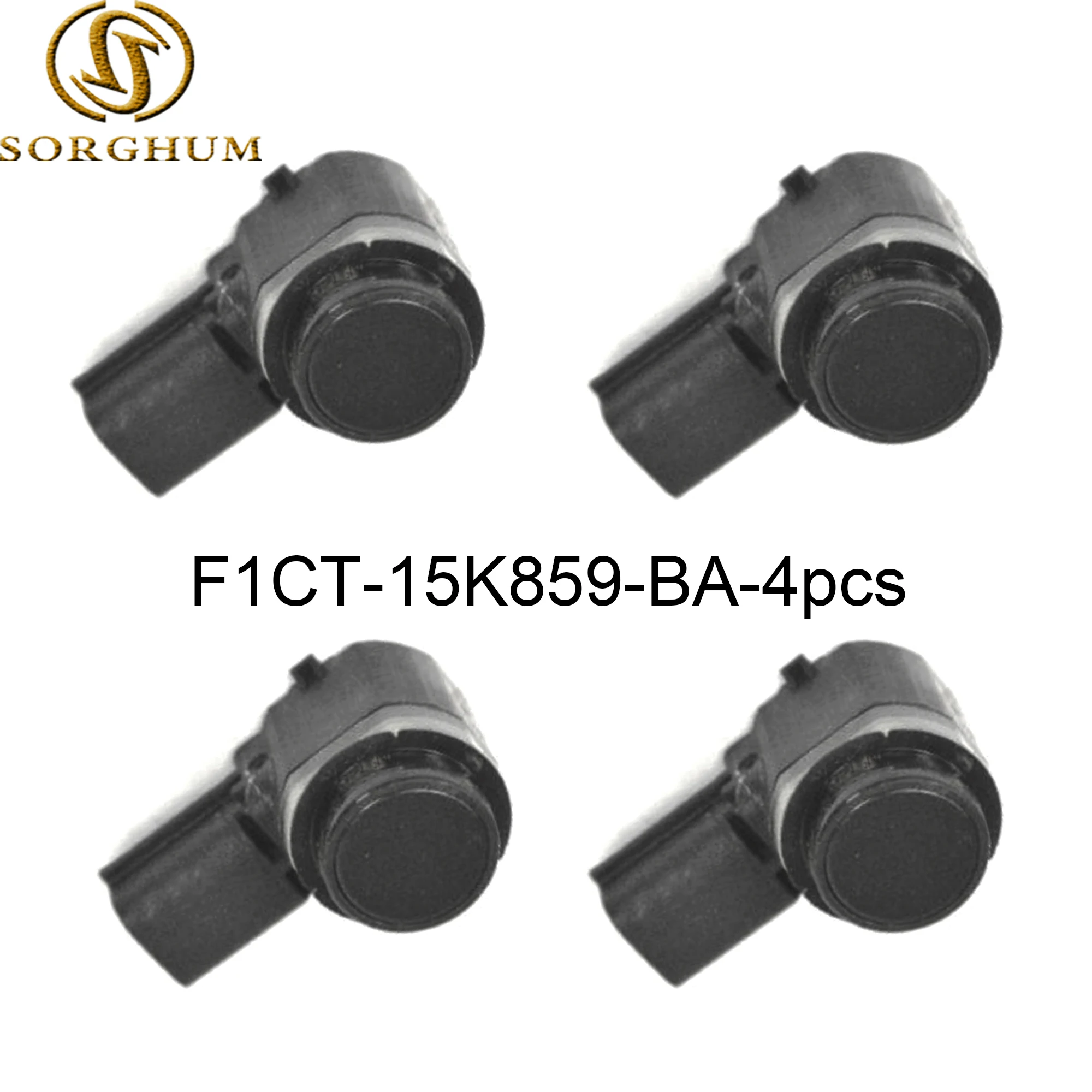 4 PCS New PDC Parking Sensor F1CT-15K859-BA F1CT15K859BA For Ford Kuga C520 MK2 2013-2019  FR3T-15K859-BA