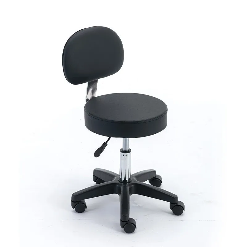

Rotatable bar stool with pulley Barbershop Lifting high stool Speaker plate SpongeBob cushion Back chair