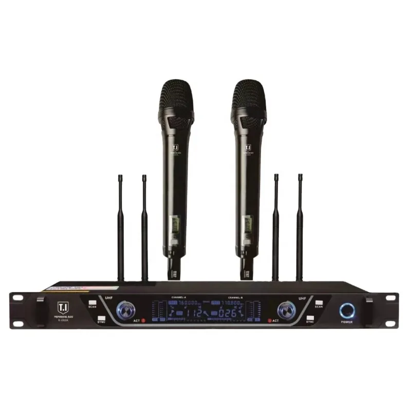 UHF Wireless Microphone Professional for Outdoor Indoor DJ Wedding Concert