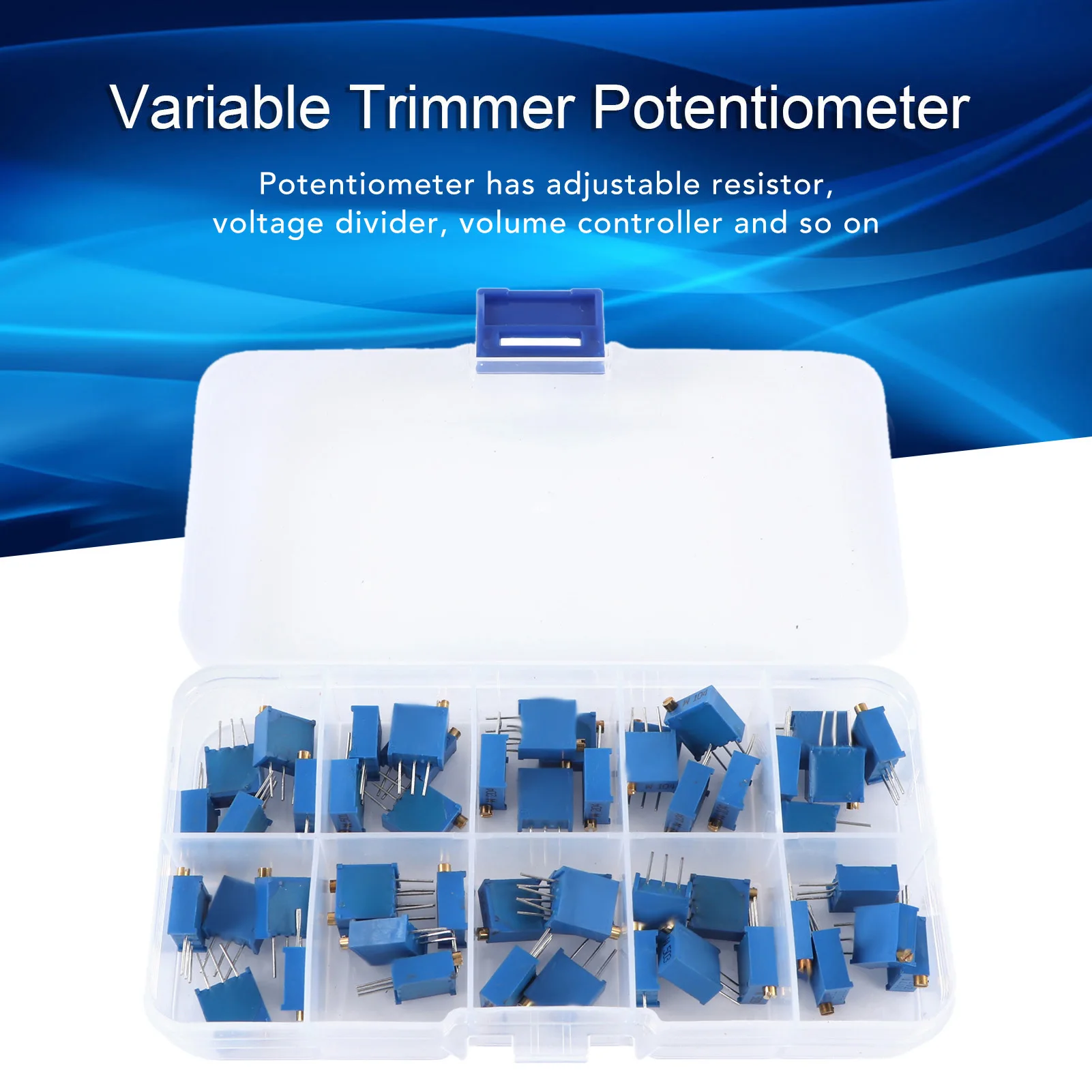 50Pcs 3296W Potenti…