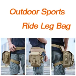 Outdoor Sports Ride Leg Bag Nylon Tactical For Camping Hiking Men's Waterproof Drop Utility Thigh Pouch New Military Waist Pack