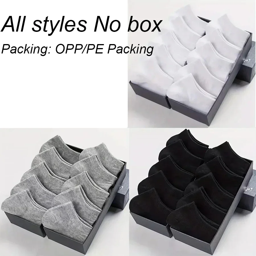 

1/10/20/40 Pairs Black Men Boat Socks Business Sport Socks Sweat Absorption Mature Solid Color Soft Non Pilling Ankle Socks