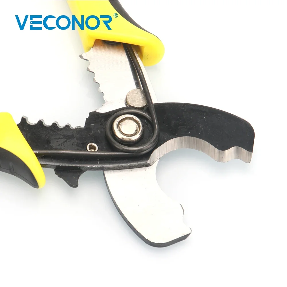 Multifunctional Cable Wire Stripper Stripping Cutter Knife Crimper AWG & Metric Scale