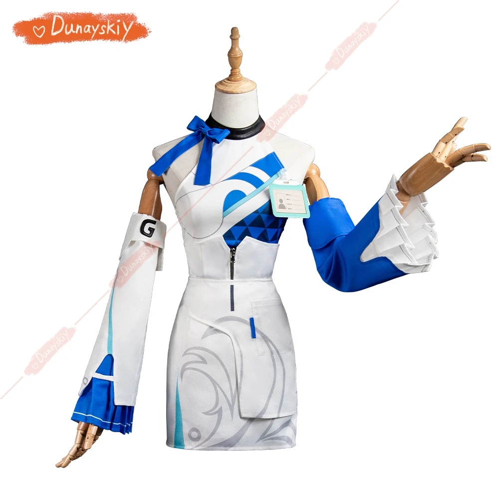 Wuthering Waves Yinlin Cosplay Costume Wig Dress Outfit GS 25 Yinlin Uniform Electro Congenital Resonator Yin Lin Cosplay Wigs