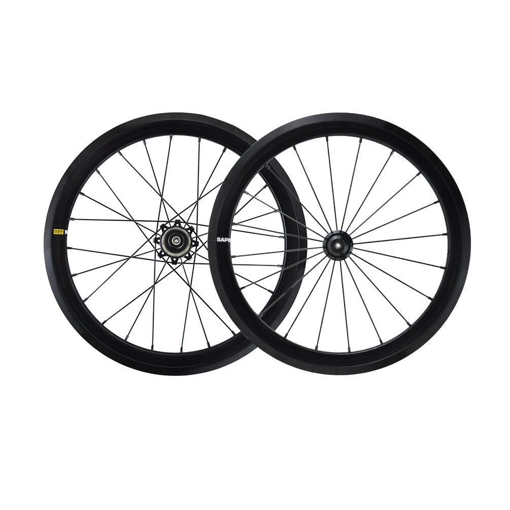 Litepro 16インチ(349)　ホイールセット　外装5速(9-17) Litepro 16 インチ 349 外部 7 スピード 30 ミリメートル 6 パウル