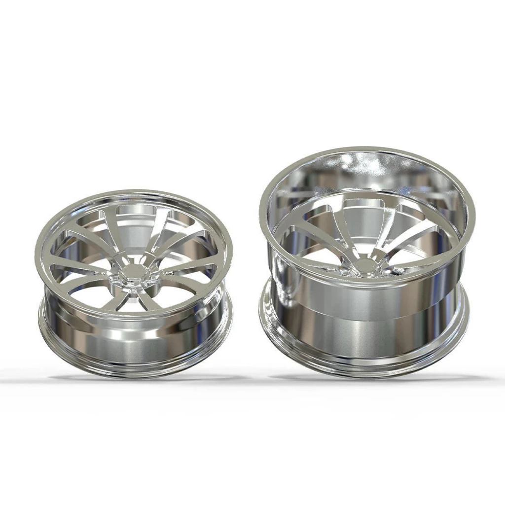 FOR Deep Lip Five-spoke High Performance 20 22 24 Inch 5x127 Staggered Forged Truck Wheels  for 1985 chevy C10