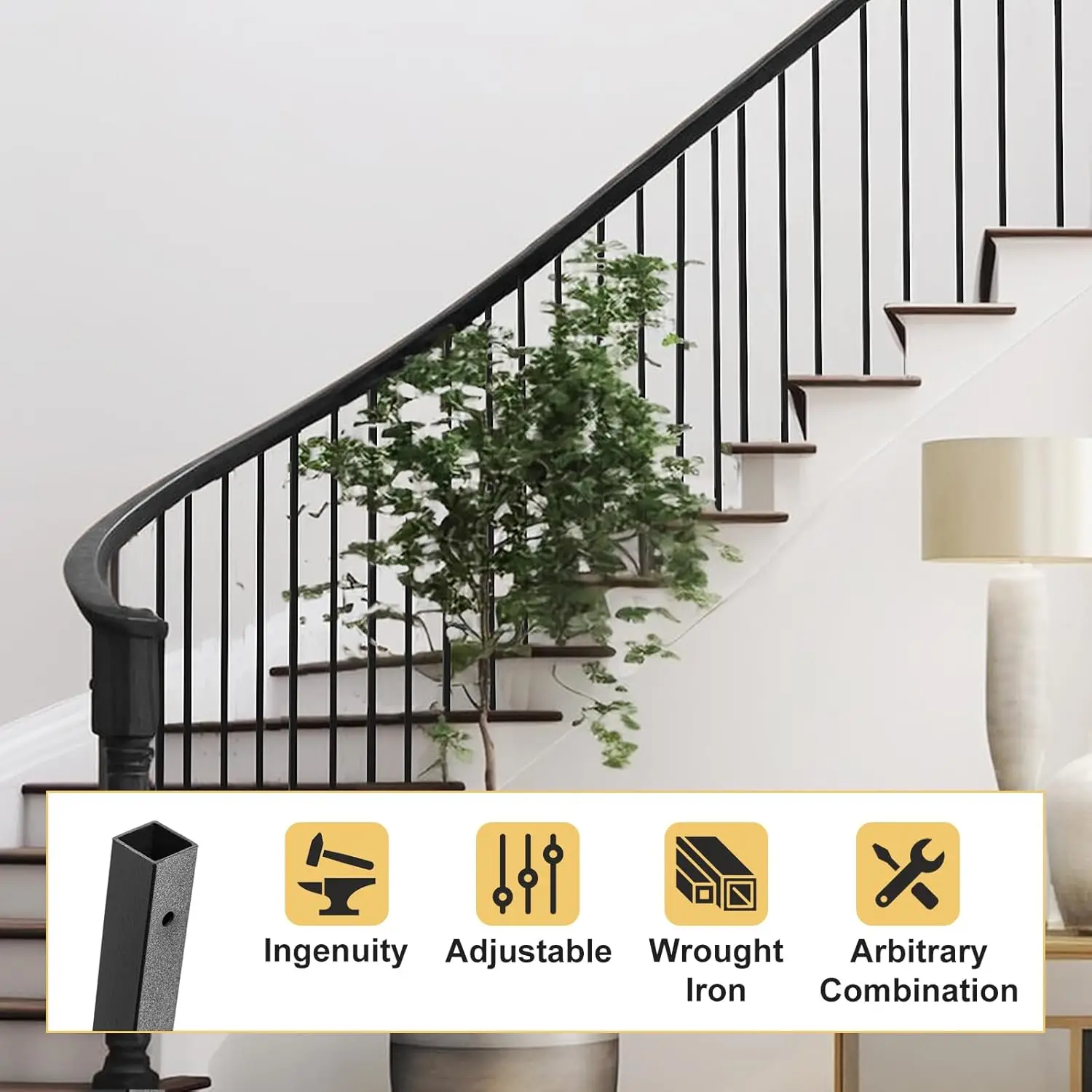 15pcs Wrought Iron Balusters ชุด,balusters สําหรับชั้น-เหล็กแกนโลหะ Balusters สําหรับในร่มกลางแจ้งราวบันได