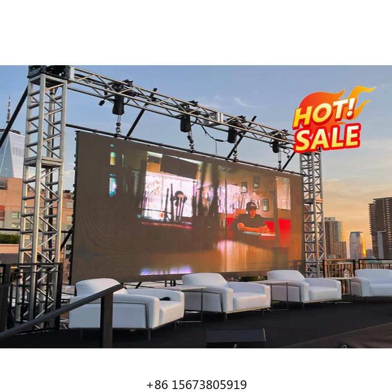 

Large Outdoor LED Screen Decorative Curtains for Wedding Party and Concert