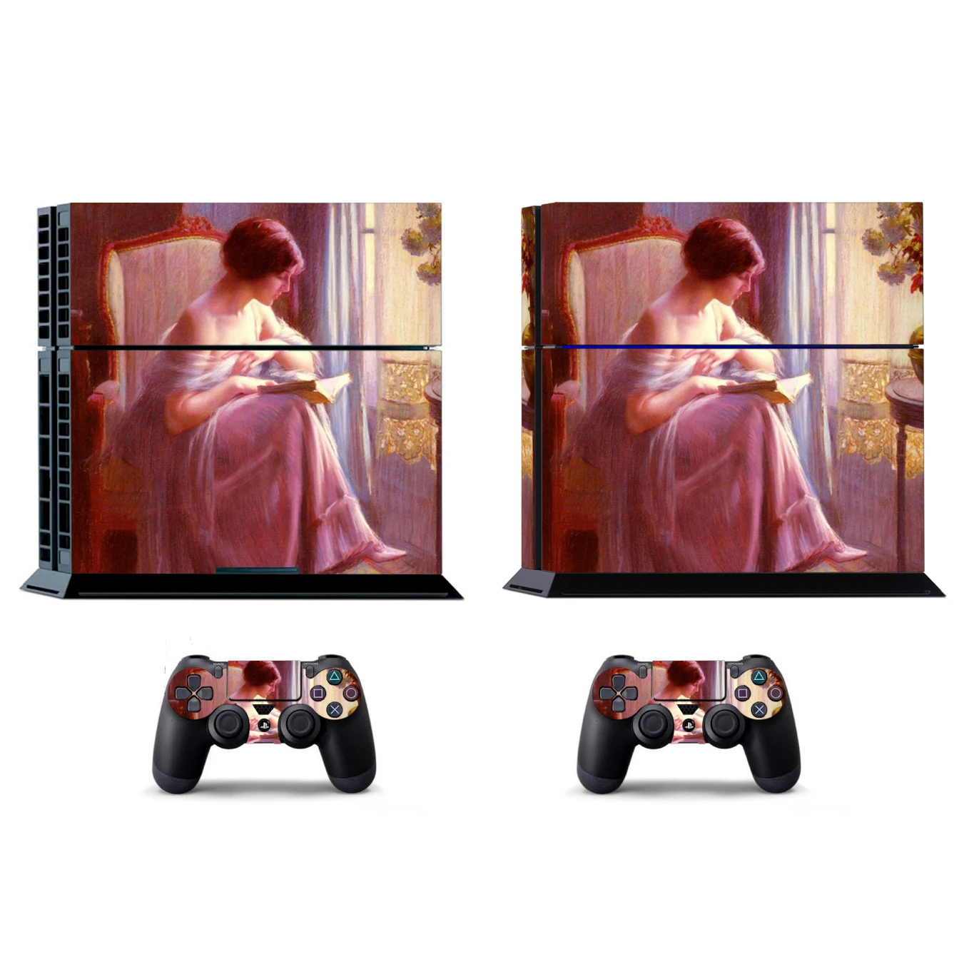 ملصق جلد فينيل لسوني PS4 ، بلاي ستيشن 4 ، جلود تحكم ، لوحات ، 2