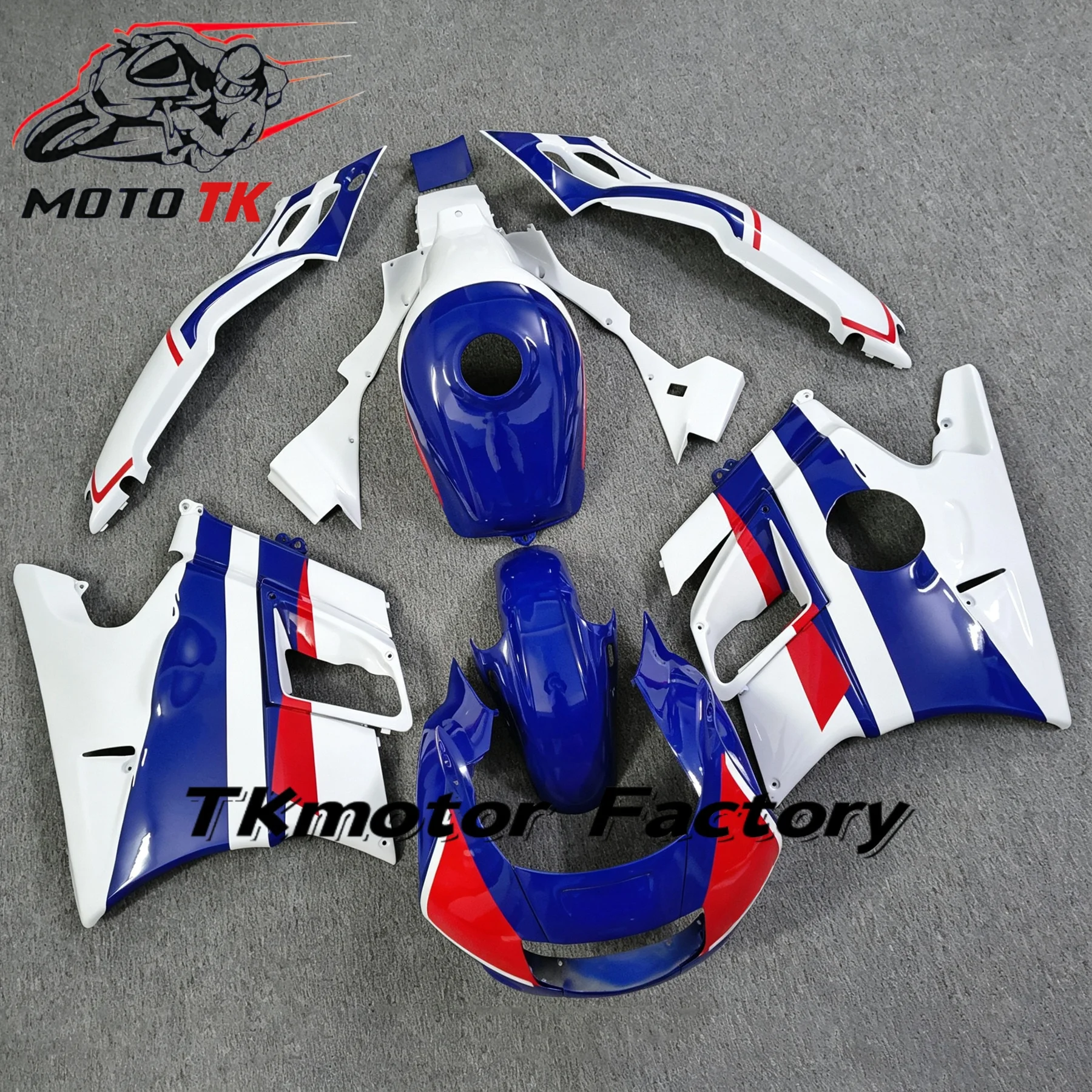 Motorcycle Fairing Parts For HONDA CBR600 F2 1991 1992 1993 1994 CBR600F CBR 600F 91-94 Injection Red White Blue Bodywork Set