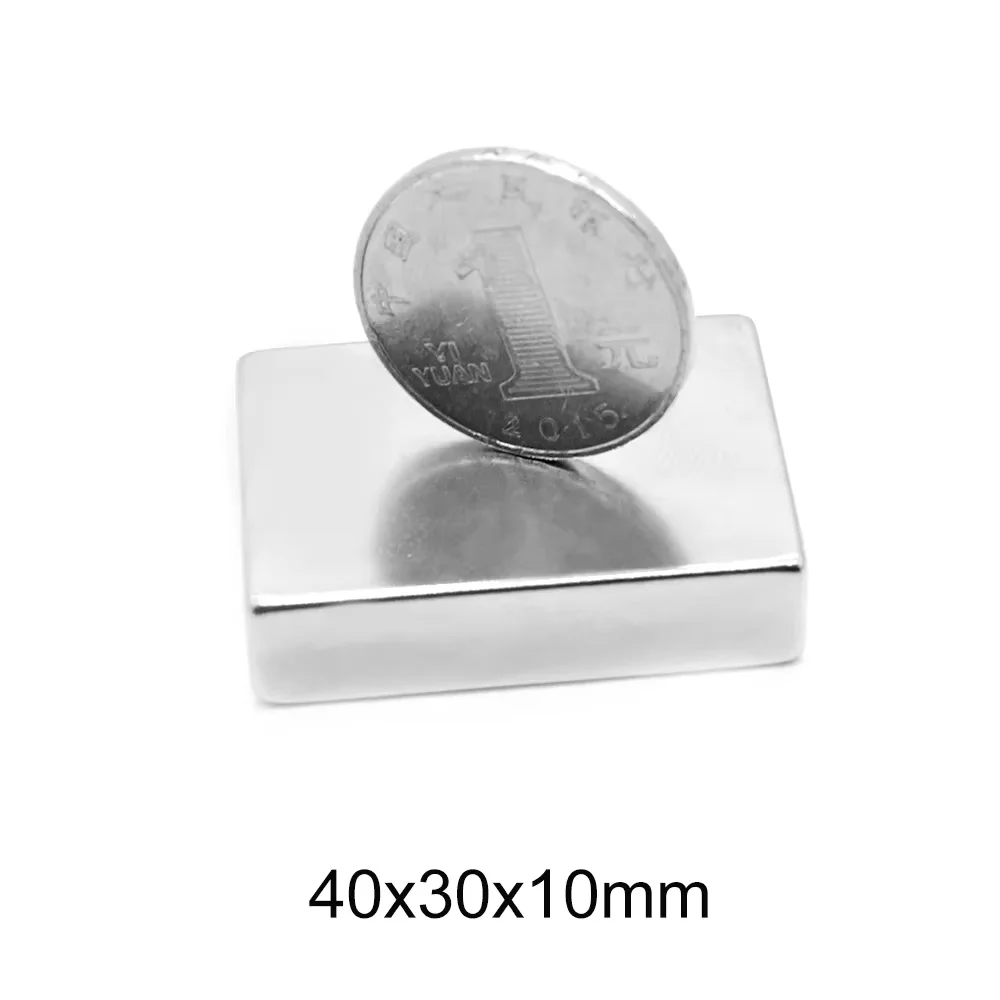 40x30x10mm Block Strong Magnets 40*30*10mm For Home Refrigerators, Offices DIY 40mm x 30mm x10mm