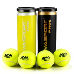 AMASPORT Padel Pro/Pro+/Pro S Padel Paddle Tennis Balls 3 Pcs for Training Balls