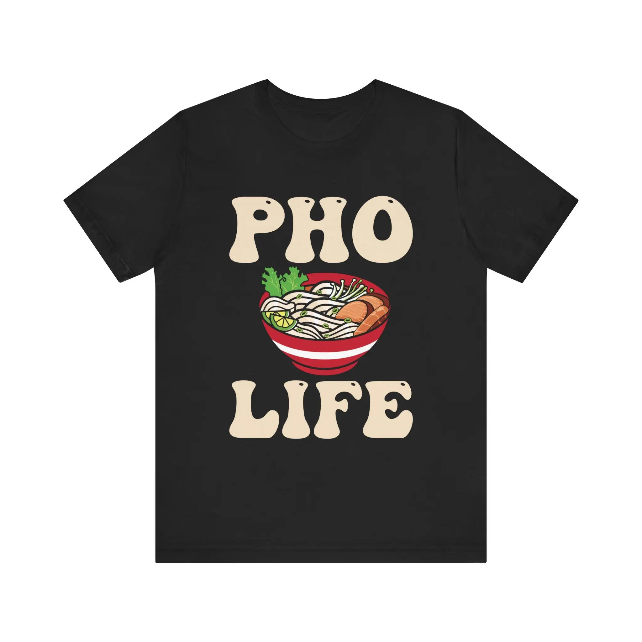 Pho Life T Shirt Classic Illustration Essential For Enthusiasts Casual Vietnamese Cuisine Wear