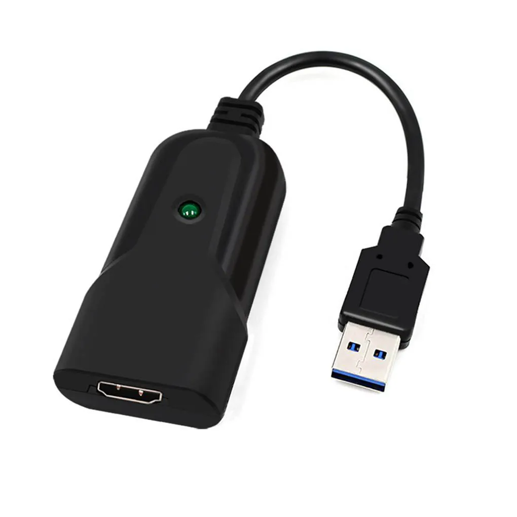 

Video Capture Card USB 2 0 1080P Output Video Audio Capturing Device for Game Live Streaming