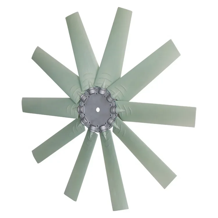 Nylon Leaves Plastic Axial Impeller Fan Blades For Tractor Generator