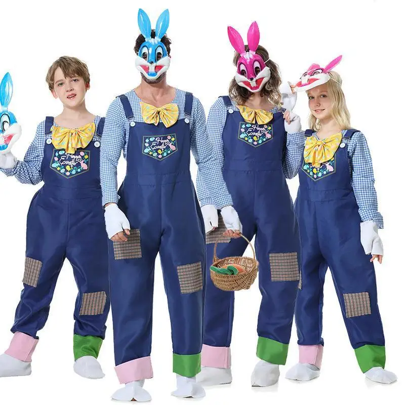 Nuevo Disfraz de Conejo de Pascua 2023, Conjunto Completo para Halloween, Carnaval, Fiesta de Disfraces, Traje Tradicional Chino para Mujer