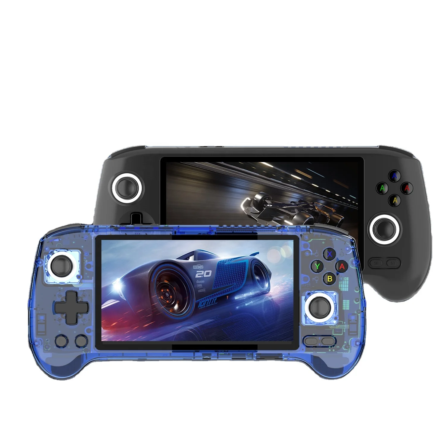 

Портативные игровые консоли RG556, OLED-экран Android 13, ретро-стиль, джойстики с эффектом Холла, портативный игровой плеер, подарки