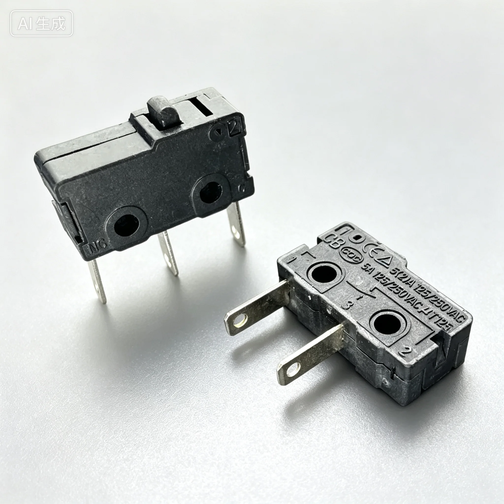 for SW312 2Pin NO Micro Switch 5A 250VAC Travel Limit Reset  50pcs