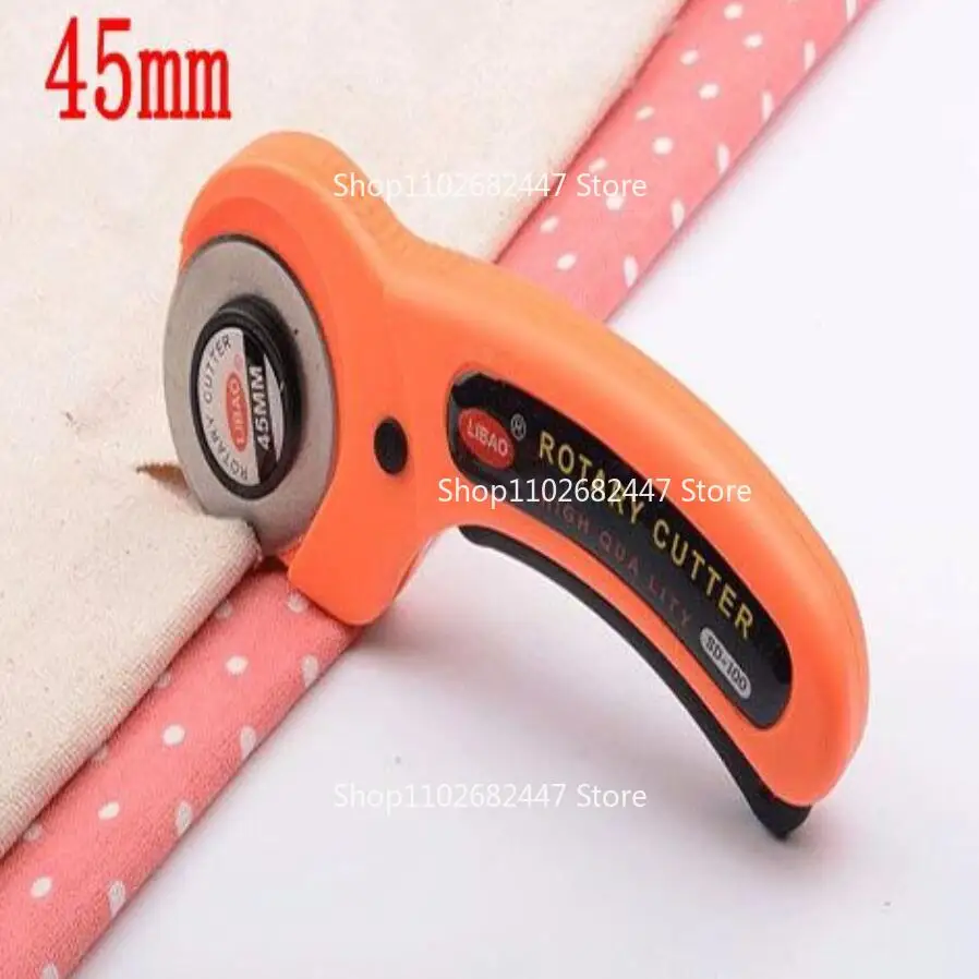 45MM Wheel Knife Set High Speed Steel Blade, Cut Leather Round Cutter Patchwork Hob, Cutting Wheel Knife Hob