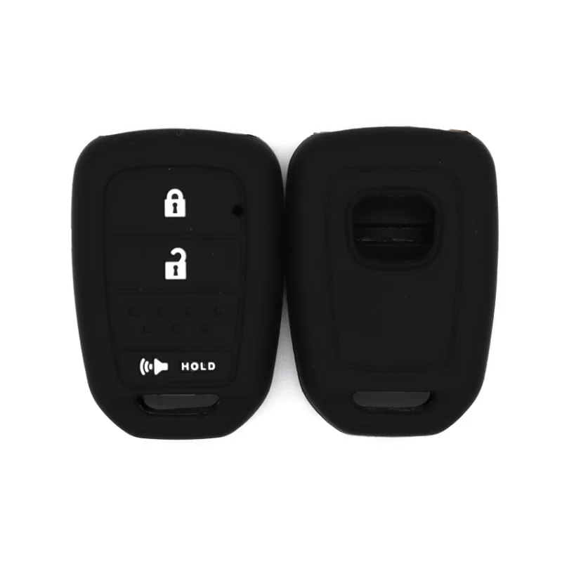 Suitable for Honda Fit key cover XRV competition Ruibinzhi style HRV straight car key silicone protection bag