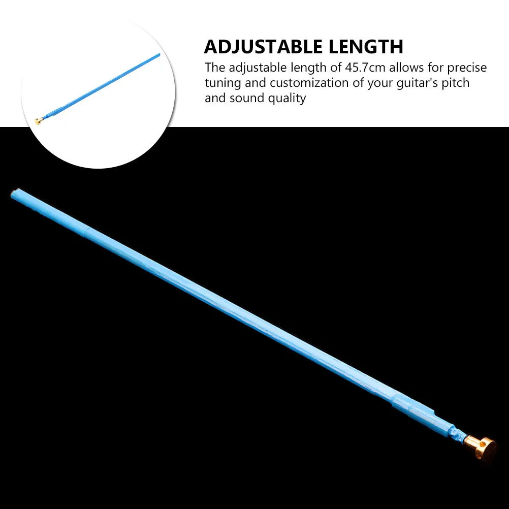 Haste de treliça de guitarra 457mm, ferramenta luthier de metal de alta durabilidade, peças de guitarra elétrica, haste de treliça de metal, peças de reposição de baixo