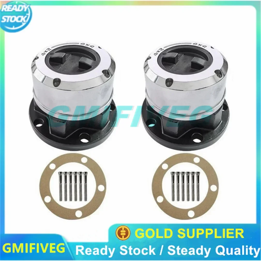 2PCS FREE WHEEL MANUAL LOCKING HUBS B063 AVM440 For DAIHATSU Feroza F300/310 Four Track Rocky 88 24 splines 5 bolt 90.00 PCD