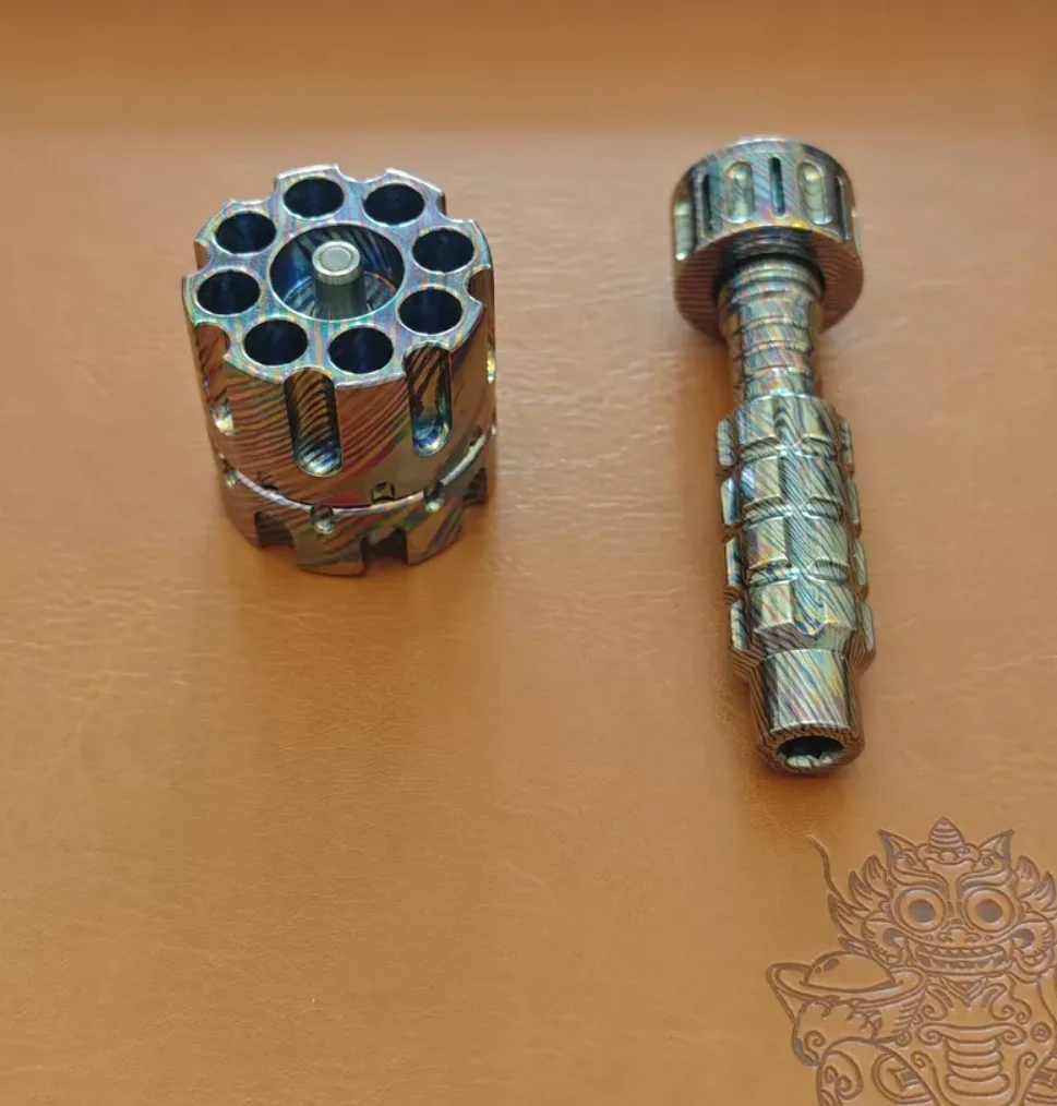 Used EDC HL timascus screwdriver fitget decompression toy