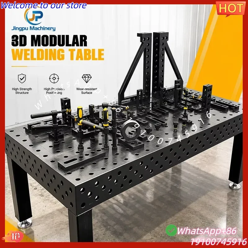 2026Hot 3D Welding Table Hot Sale 2400x 1200x 200mm mm Big Working Size Welding Table