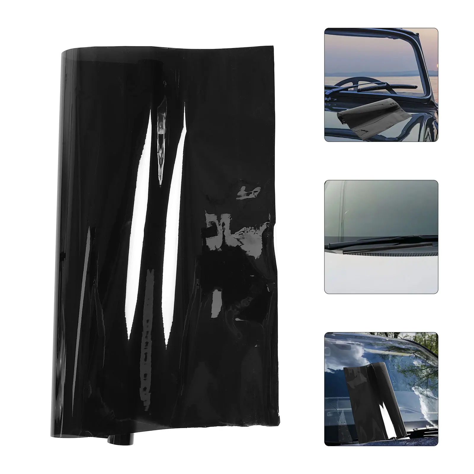 

1pcs 1 Roll Car Window Tint Film Heat Insulation Uv Protection Explosionproof Privacy Shade Diy Self-Adhesive External Glass Sun