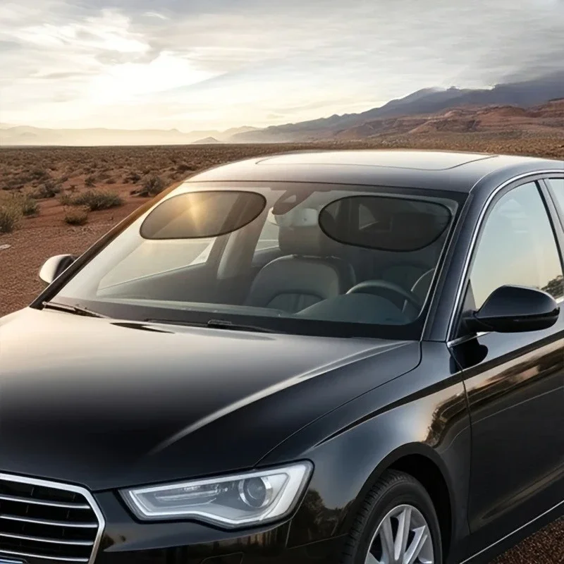 Universeller Auto-Sonnenschutz für den Sommer, Autofenster-Sonnenschutzvorhänge, Blendschutz, UV-Blocker, Sonnenschutzabdeckung, elektrostatische Adsorption – Detail 10
