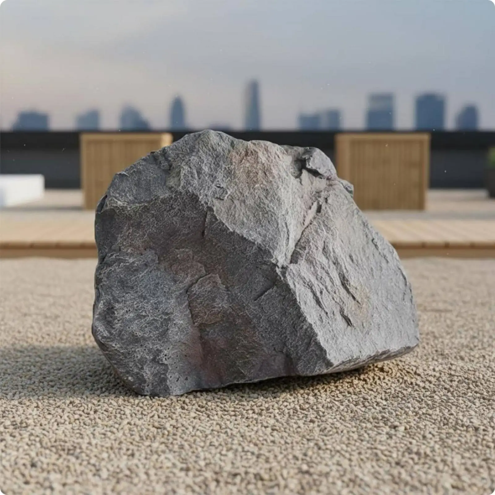 Foam Boulder Lightweight Faux Rock Rugged Surface Faux Stone for Garden Display