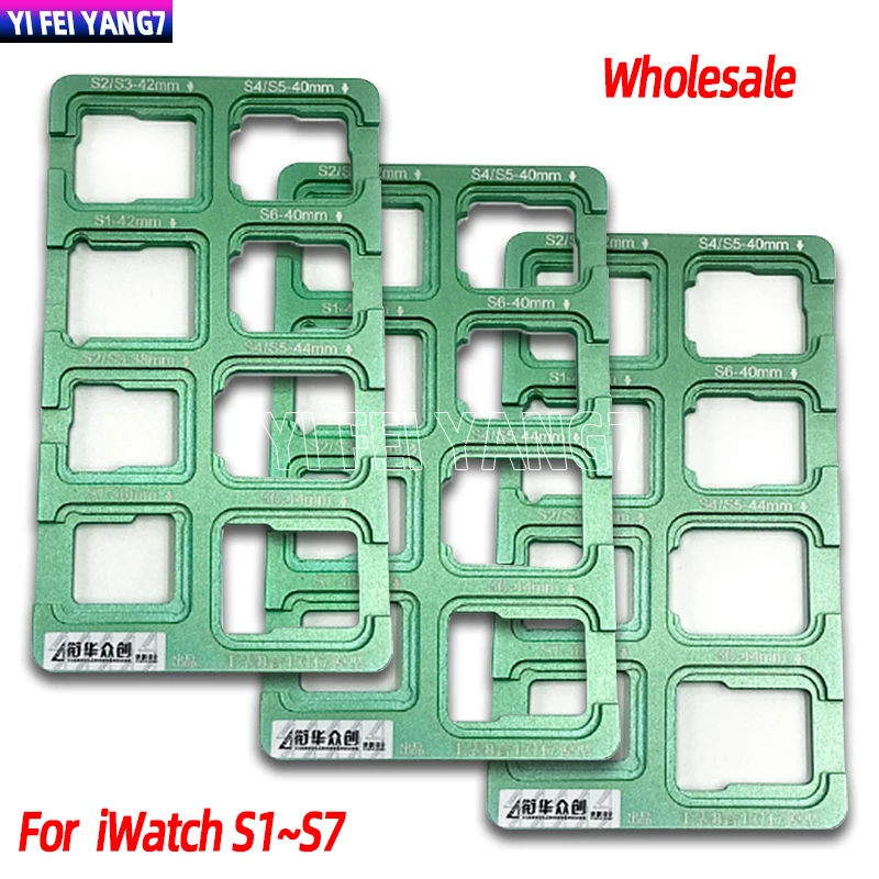 

Alignment Mold Alignment Mould for Apple Watch, LCD Touch Panel Glass, OCA Laminate Repair Tool, 4, S5, S6, S7, 40mm, 41mm, 40mm