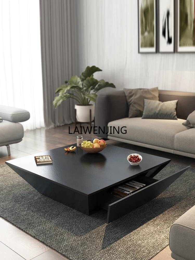 SGF beveled coffee table TV cabinet simple square tea table