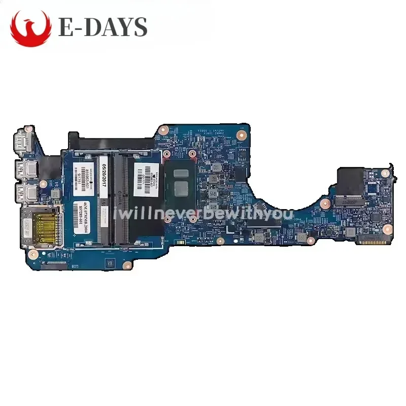 For HP Pavilion X360 13-U M3-U Laptop Motherboard 15256-1 903237-601 Notebook Mainboard With I5-7200U CPU DDR4 Tested Okhigh Qua