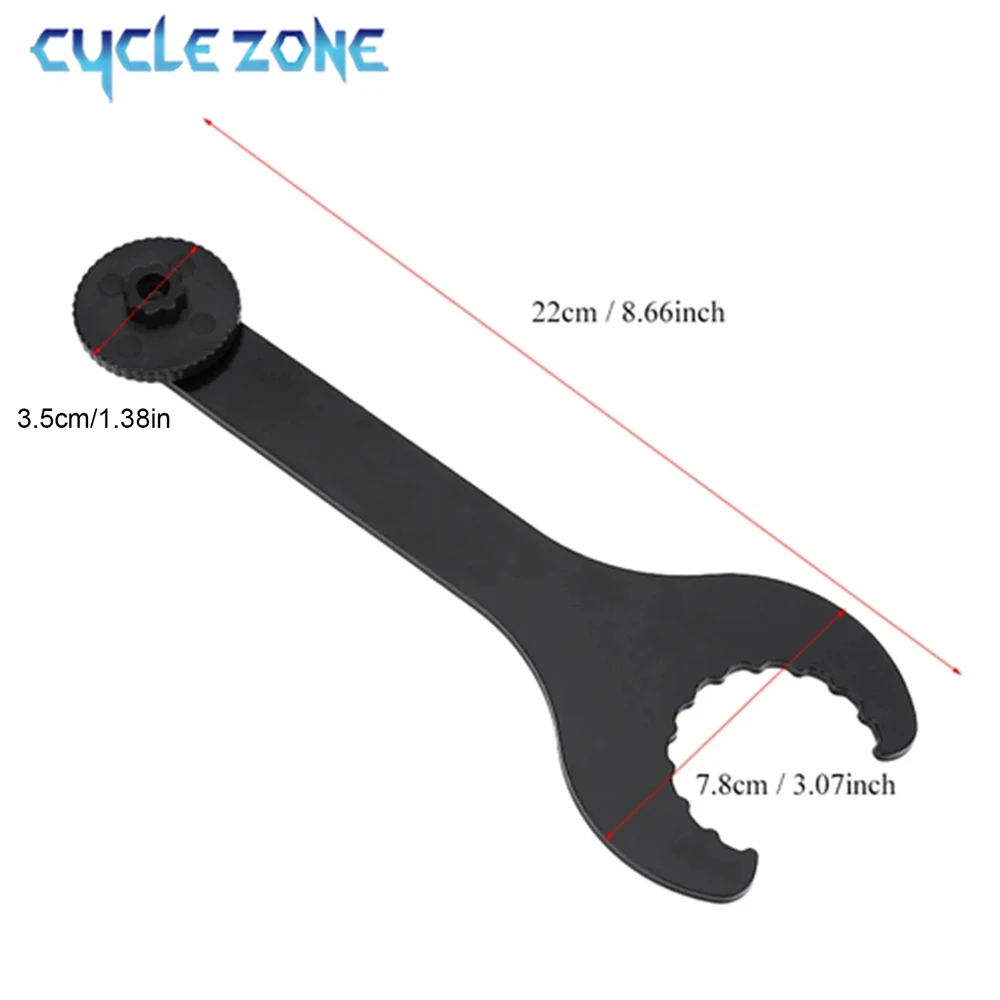 Bicycle Spanner Centre Shaft Removal Tool Bike Adjustable Bottom Bracket Wrench Bicycle Repair Tool Riding Safety Maintenance