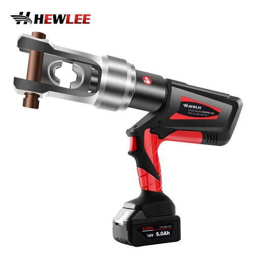 HL-630B battery powered electric hydraulic clamp with 25-630mm output 20t copper and aluminum cable crimping tool