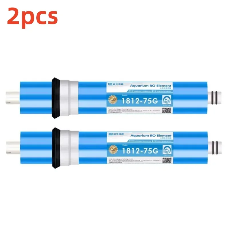 2pcs 75/100/125 gpd reverse osmosis filter RO Membrane 1812-75 2012-100/125G Membrane Water Filters Cartridges ro system Filter