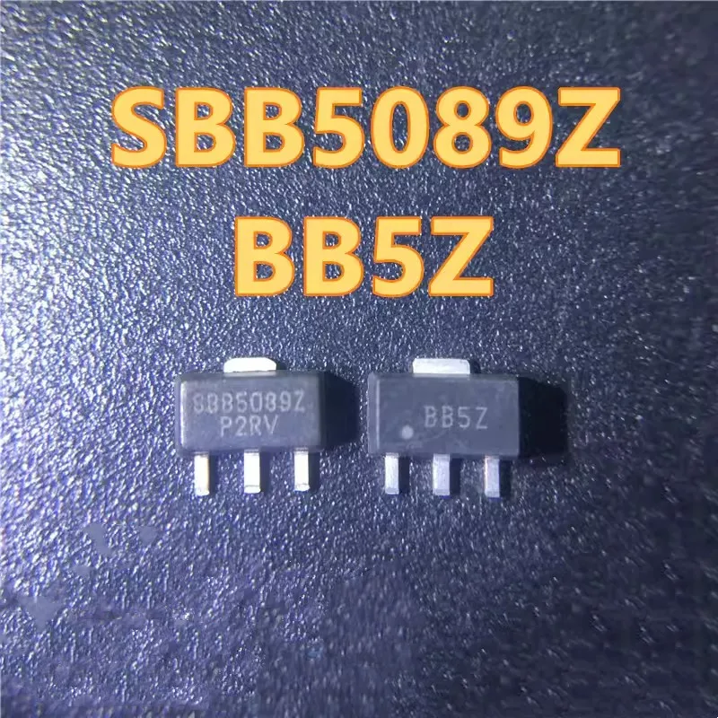 (5 Pieces)100% New SBB5089Z SBB-5089Z SBB5089 SBB-5089 SOT-89 Chipset, Original In Stock