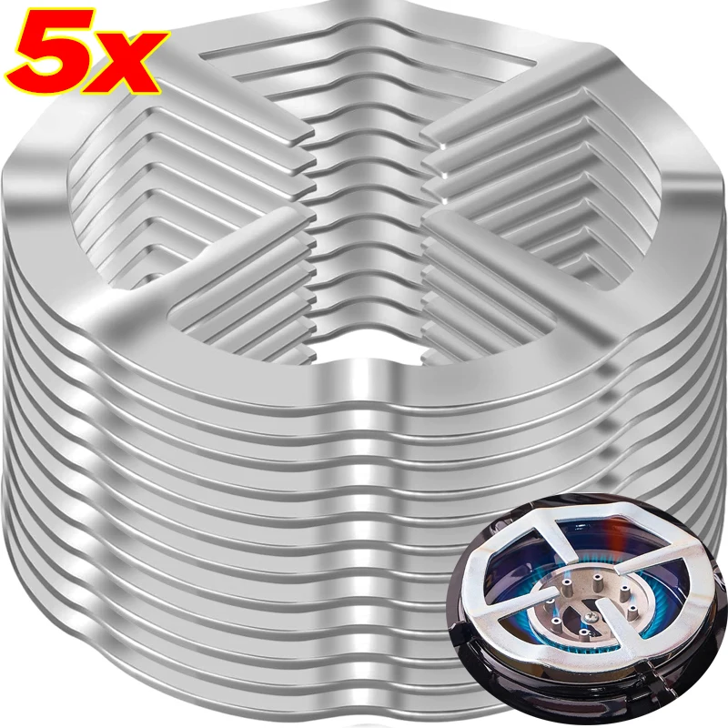 

Stainless Steel Gas Stove Racks Kitchen Cooking Stove Stand Multifunctional High Temperature Pot Hob Coffee Pot Heating Racks