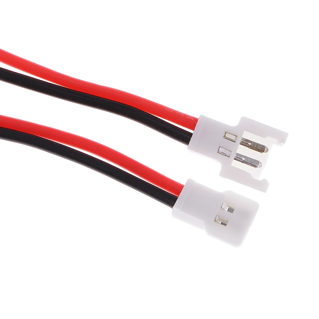 10PCS 3.7V Lipo Battery Charging Cable 51005 2 Pin Connector Male&Female with Wire for RC Drone Car Toy Part