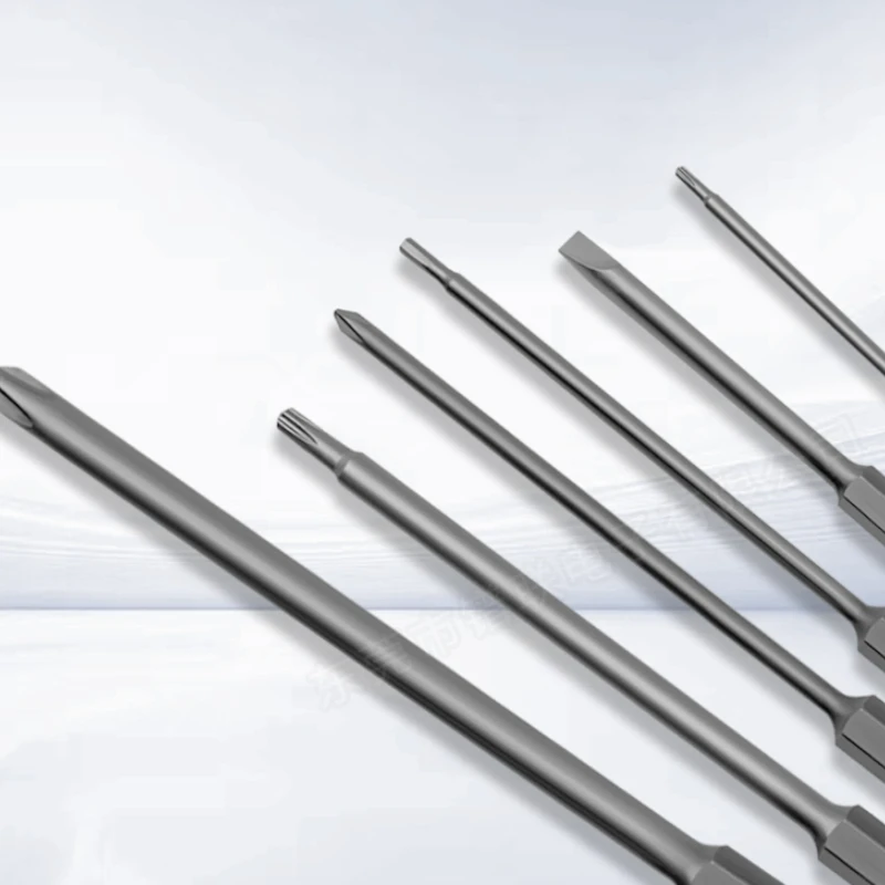 

Набор отверток с магнитом, прямая удлиненная отвертка, электрическая 10 шт., крест, 100 мм, шестиугольная ручка, аксессуары для инструментов