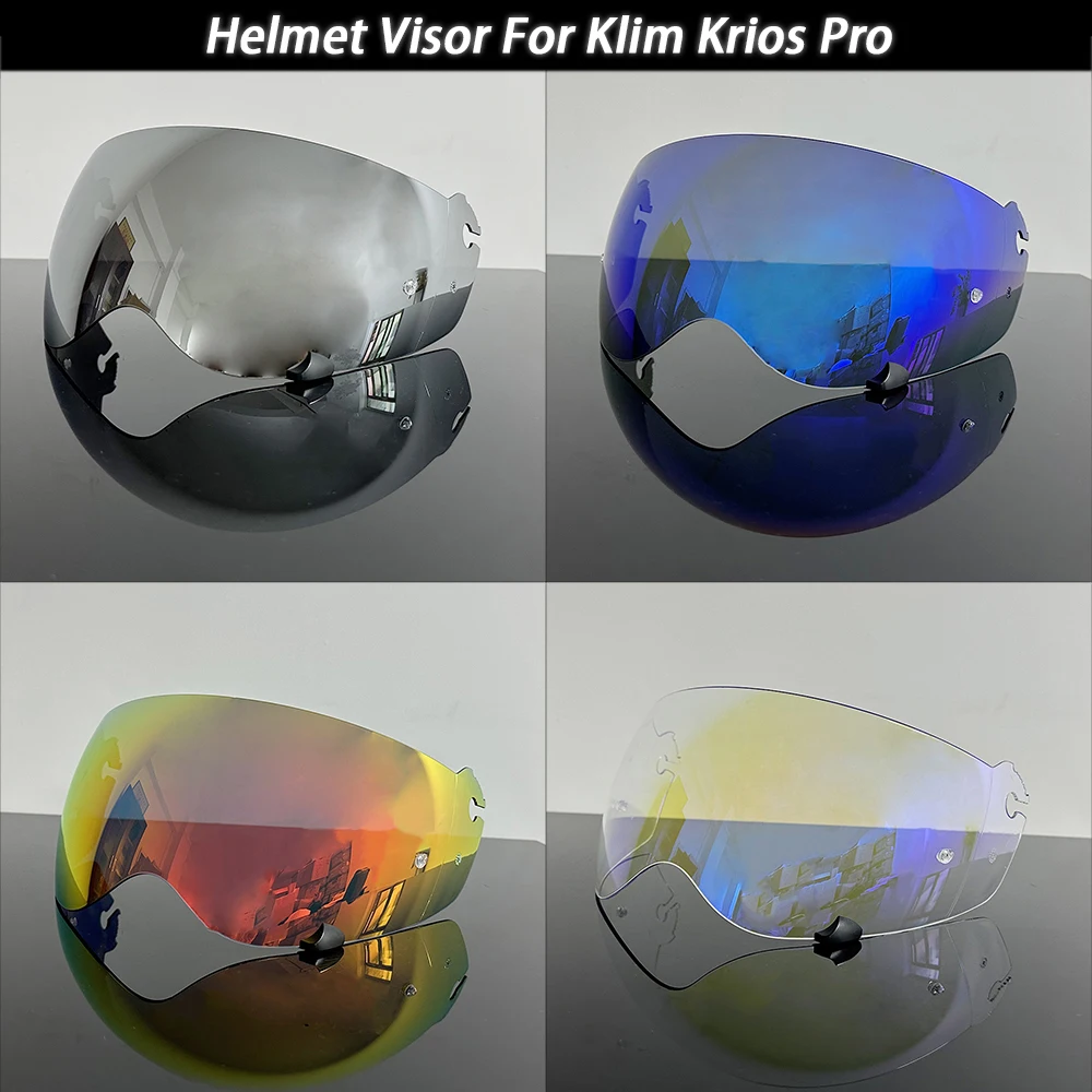 

Motorcycle Helmet Lens Visor Plating Uv Protection Lens Faceshield For Klim Krios Pro Helmets Visor
